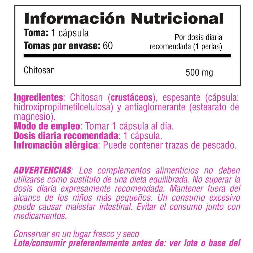 Información nutricional