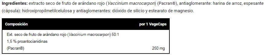 Información nutricional