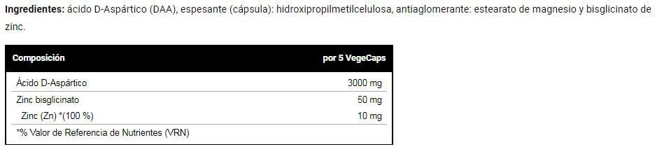 Información nutricional