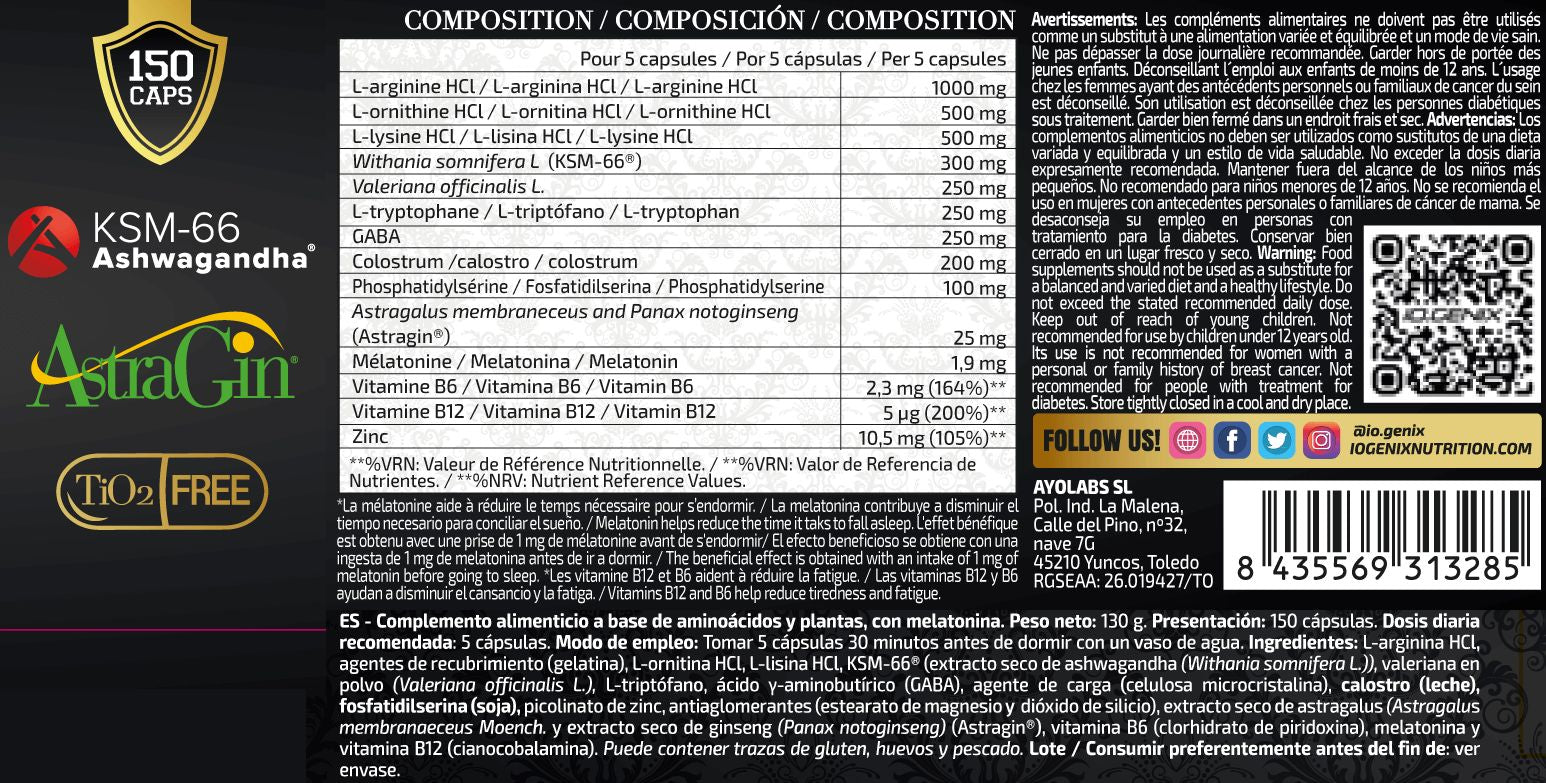 Información nutricional