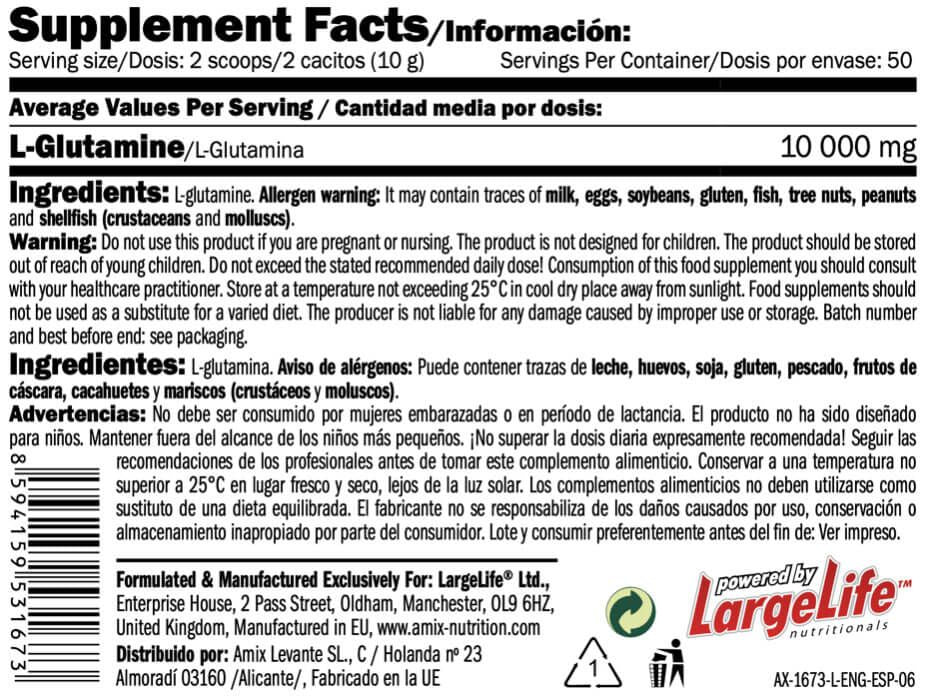 Información nutricional
