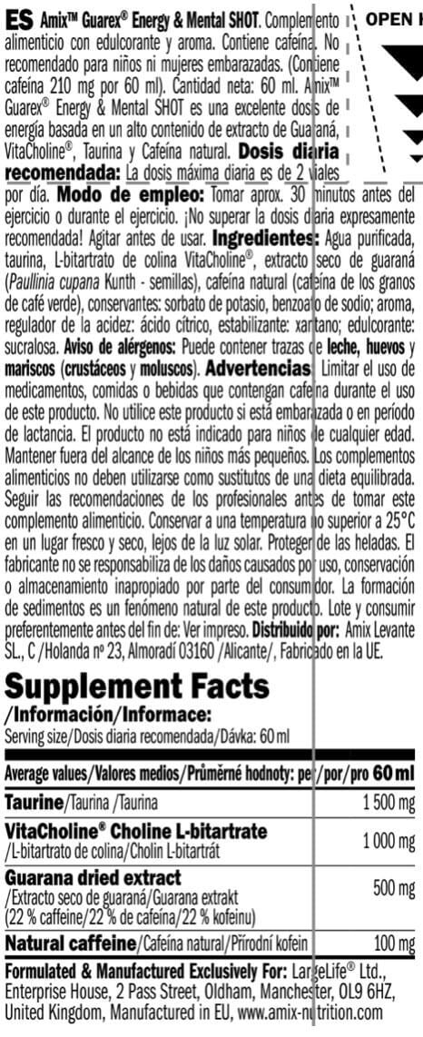 Información nutricional