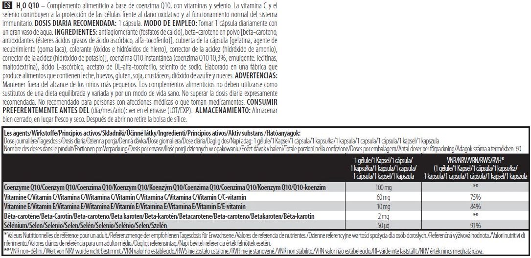 Información nutricional