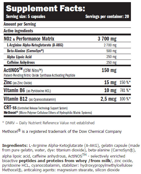 Información nutricional