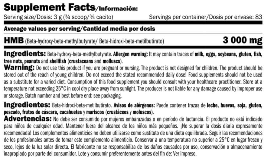 Información nutricional