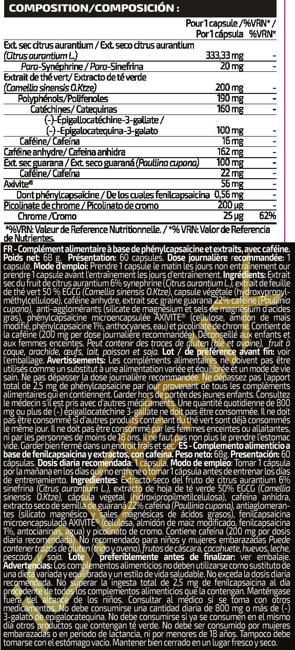 Información nutricional
