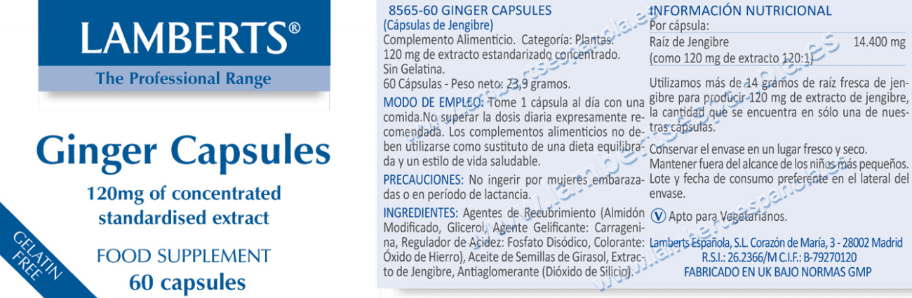 Información nutricional