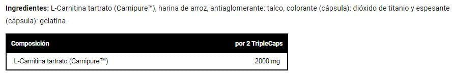 Información nutricional