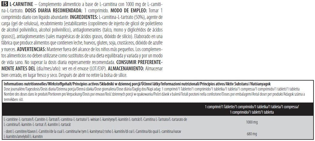 Información nutricional