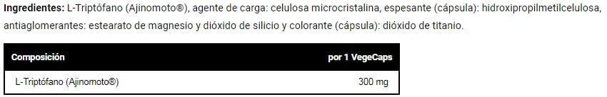 Información nutricional