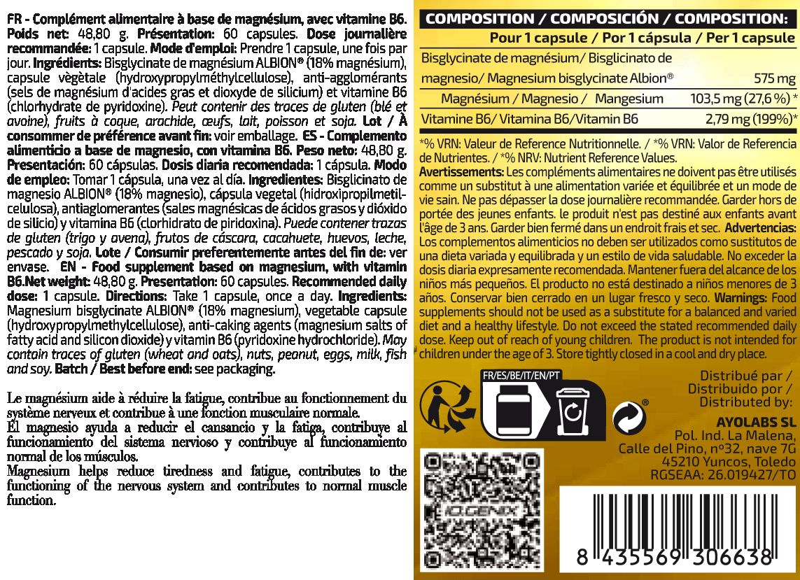 Información nutricional