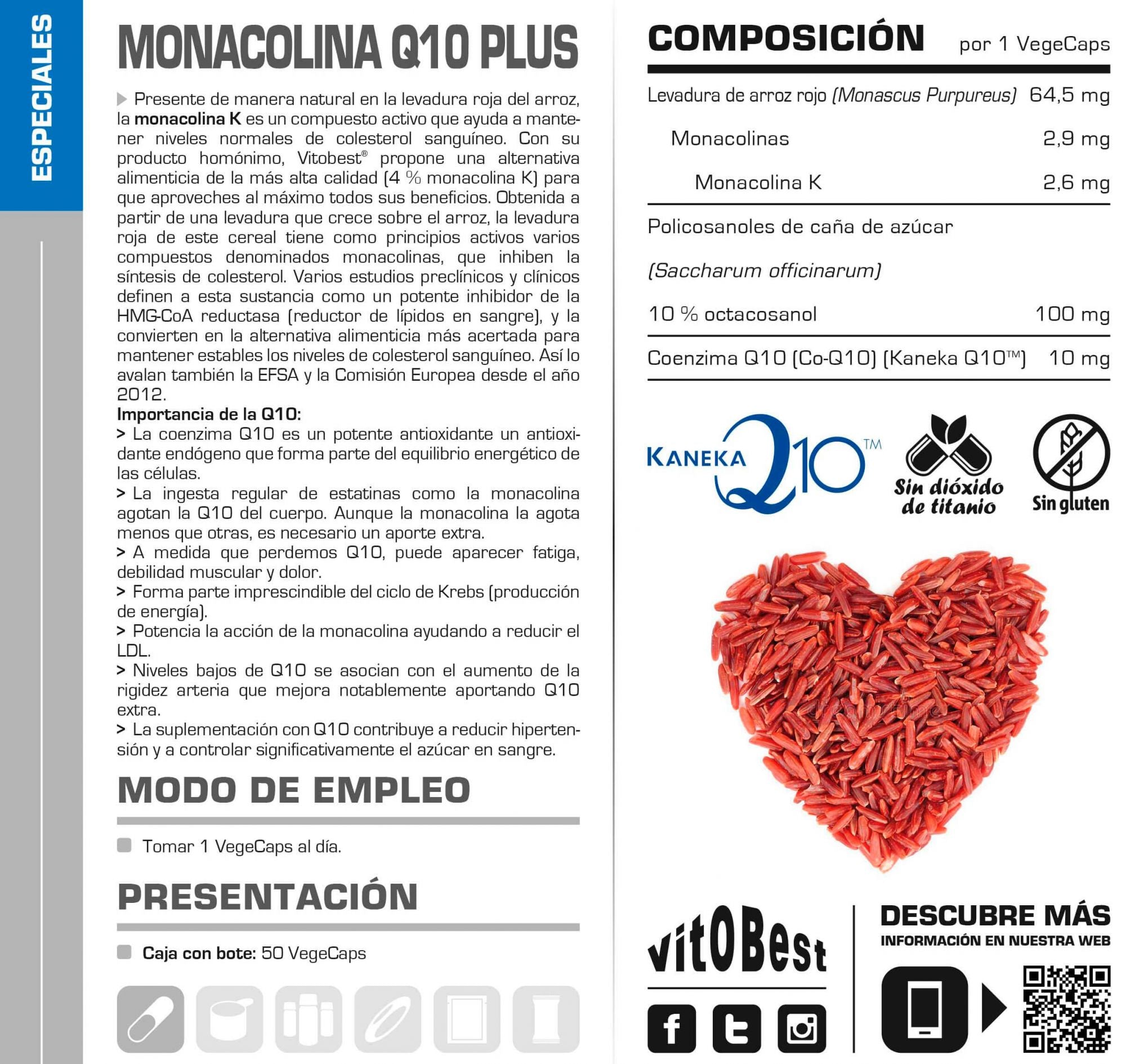 Información nutricional