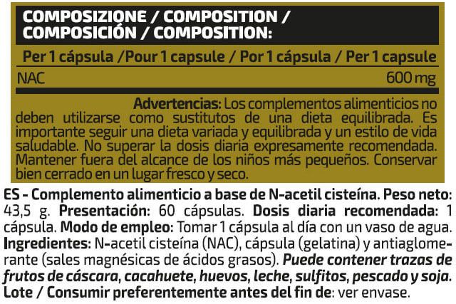 Información nutricional