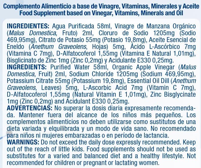 Información nutricional