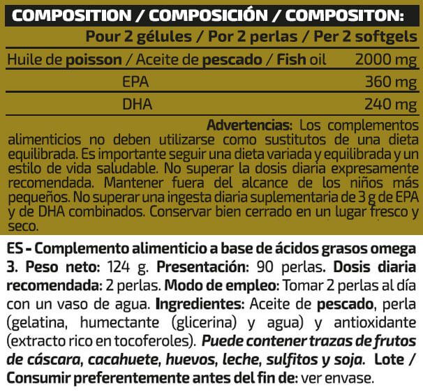 Información nutricional