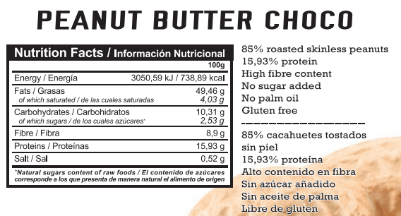 Información nutricional