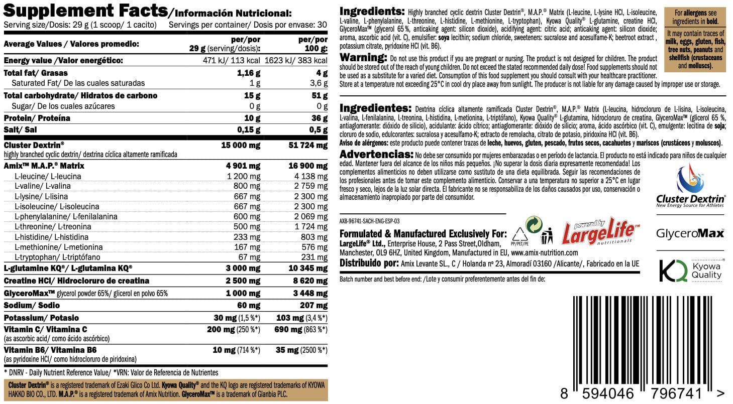 Información nutricional