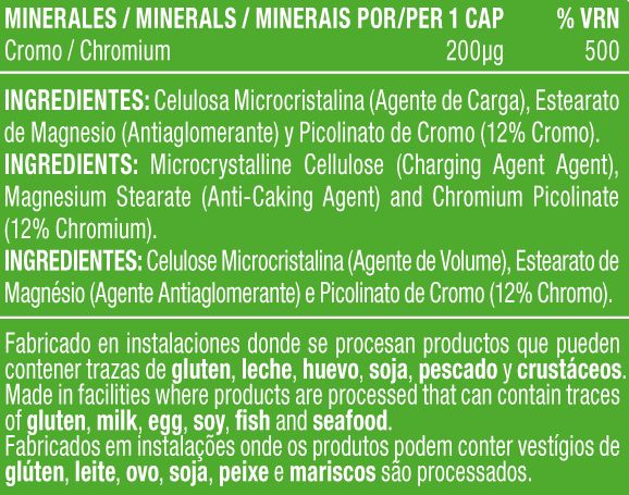 Información nutricional