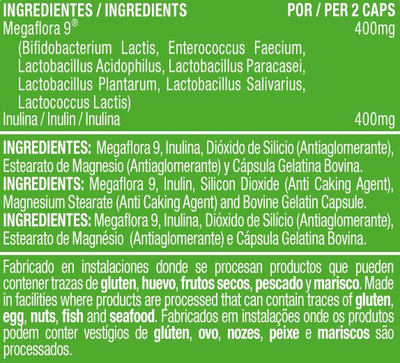 Información nutricional