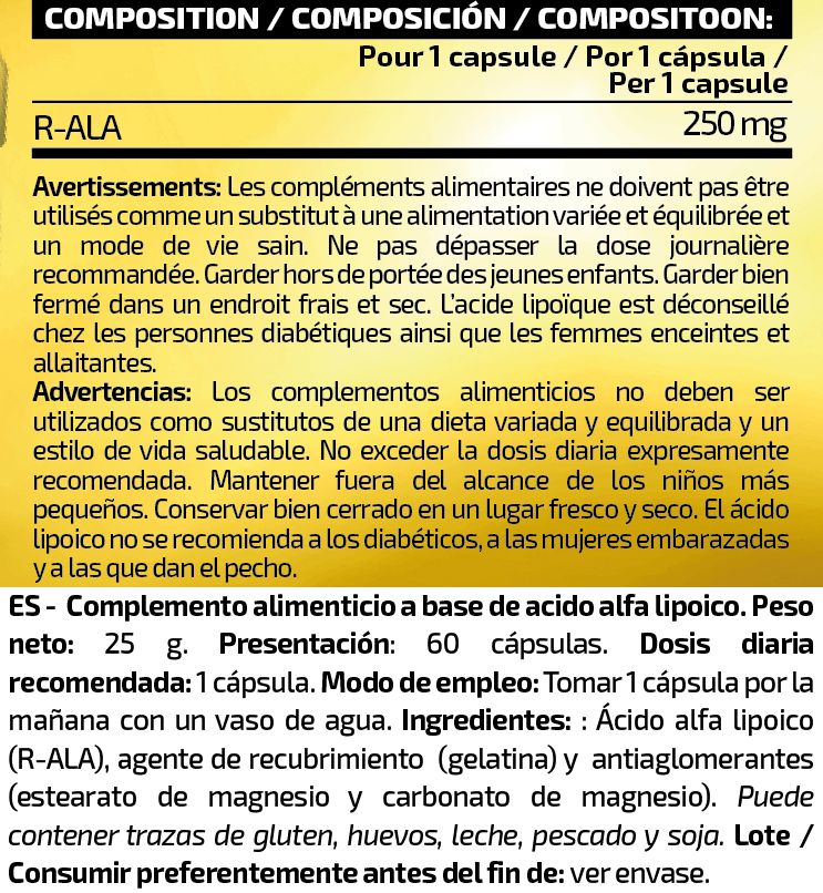 Información nutricional