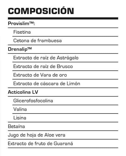 Información nutricional