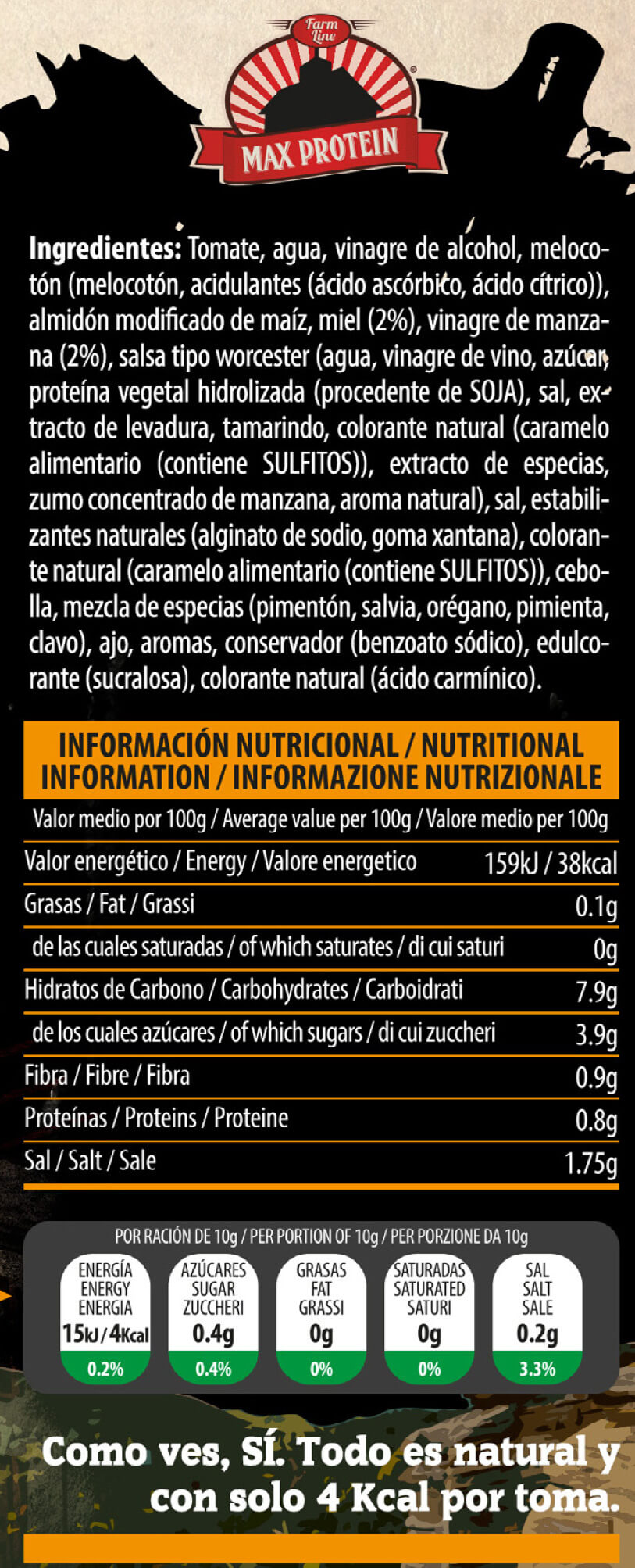 Información nutricional
