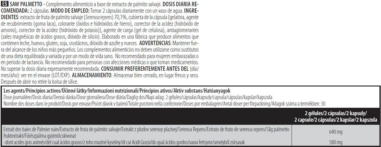 Información nutricional