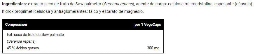Información nutricional