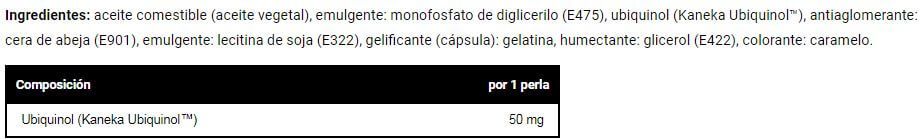Información nutricional