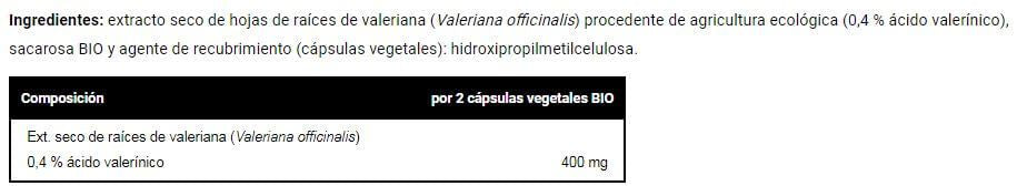 Información nutricional