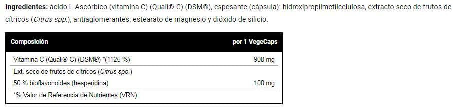 Información nutricional