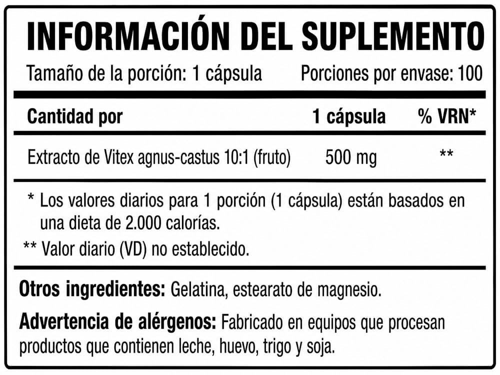 Información nutricional