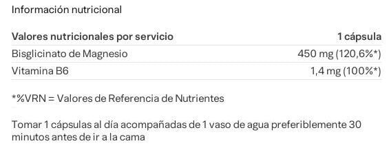 Información nutricional