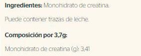 Información nutricional