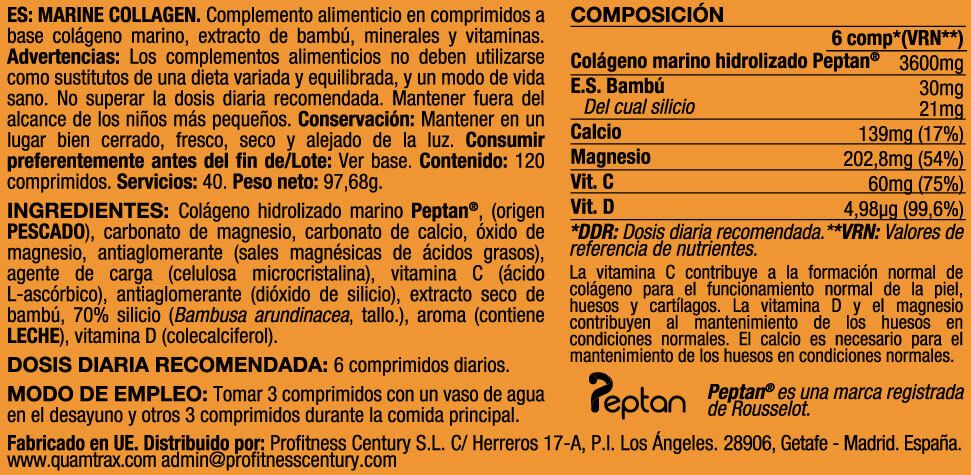 Información nutricional