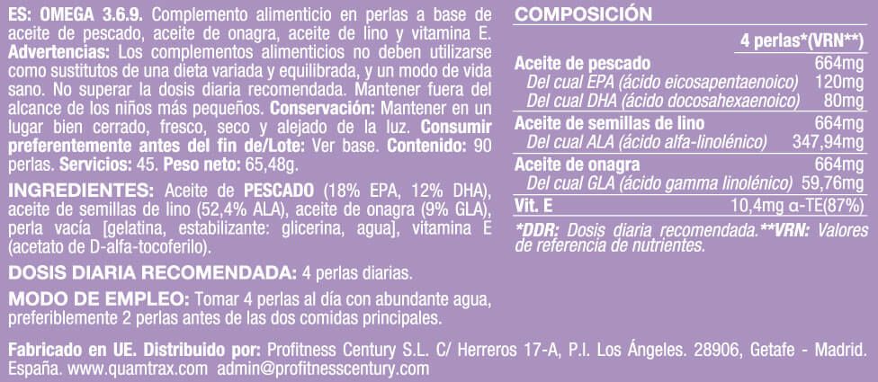 Información nutricional